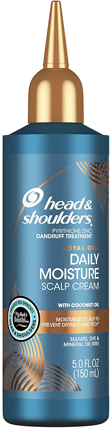 HEAD&SHOULDERS ROYAL OILS DAILY MOISTURE SCALP CREAM FOR DANDRUFF TREATMENT 150ML