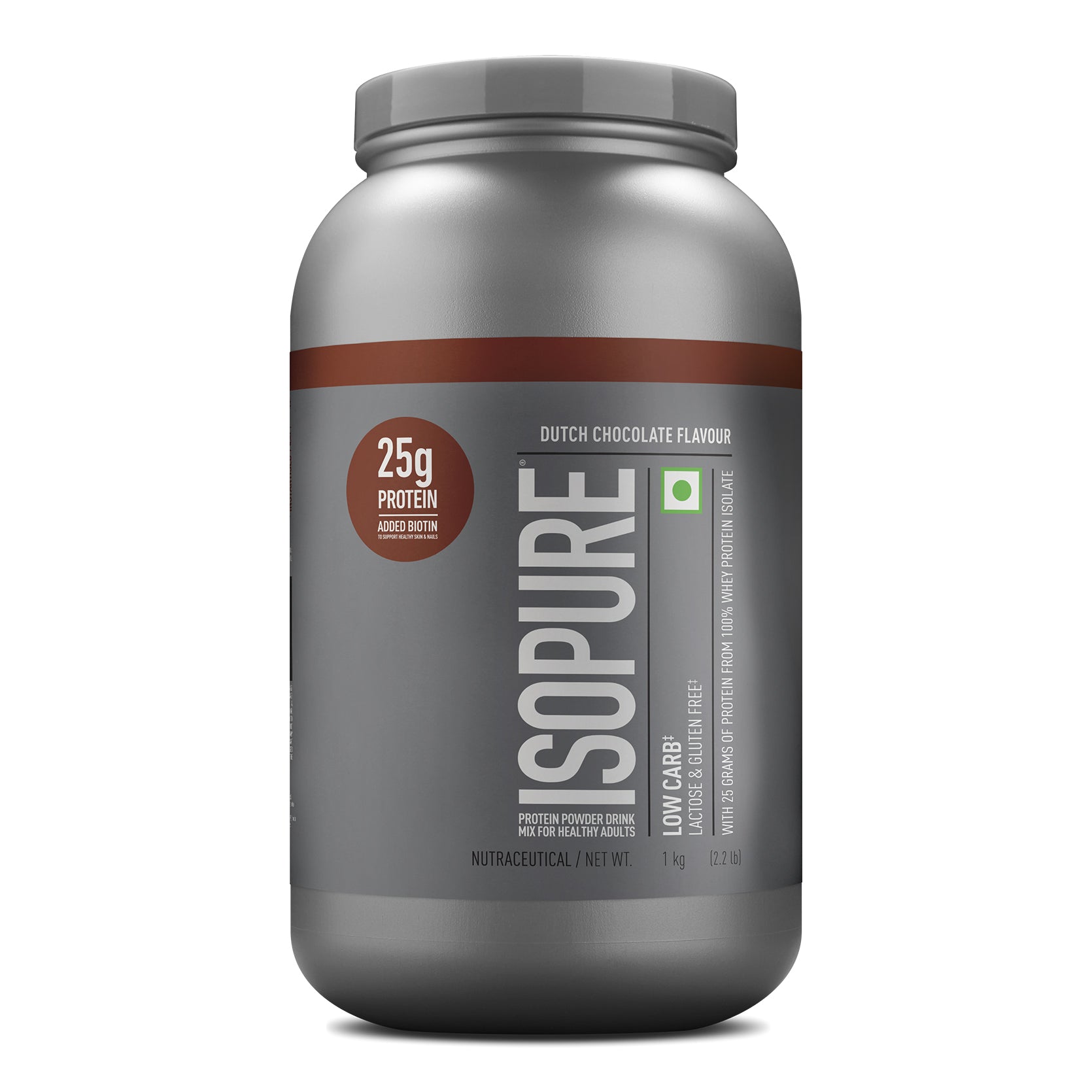 ISOPURE PROTEIN POWDER DUTCH CHOCOLATE FLAVOUR 1KG