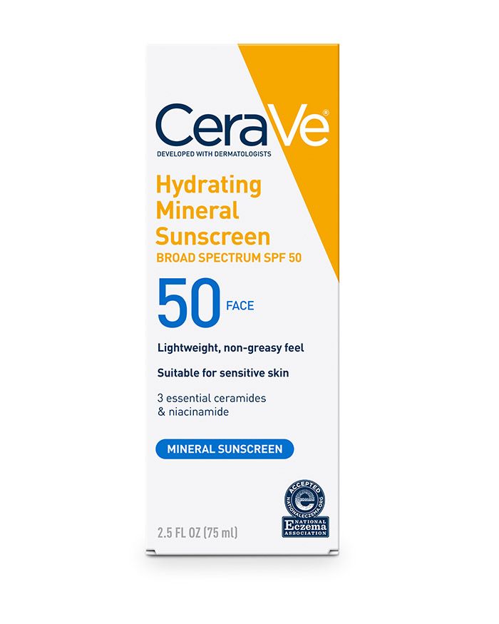 CERAVE HYDRATING MINERAL SUNSCREEN SPF50 75ML