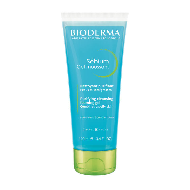 BIODERMA SEBIUM GEL MOUSSANT PURIFYING CLEANING FOAMING GEL 100ML