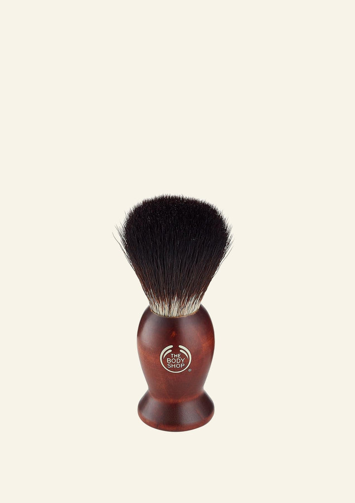 THE BODY SHOP WOODEN SHAVING BRUSH