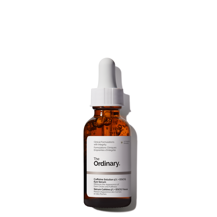 The ordinary caffeine solution 5% + egcg