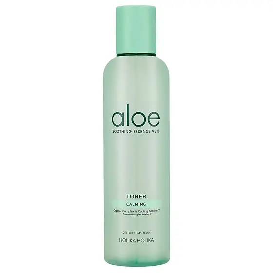 HOLIKA HOLIKA ALOE SOOTHNING ESSENCE 98% CALMING TONER 250ML