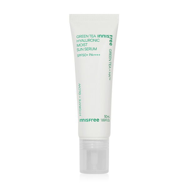 INNISFREE GREEN TEA HYALURONIC MOIST SUN SERUM SPF50+PA++++ 50ML