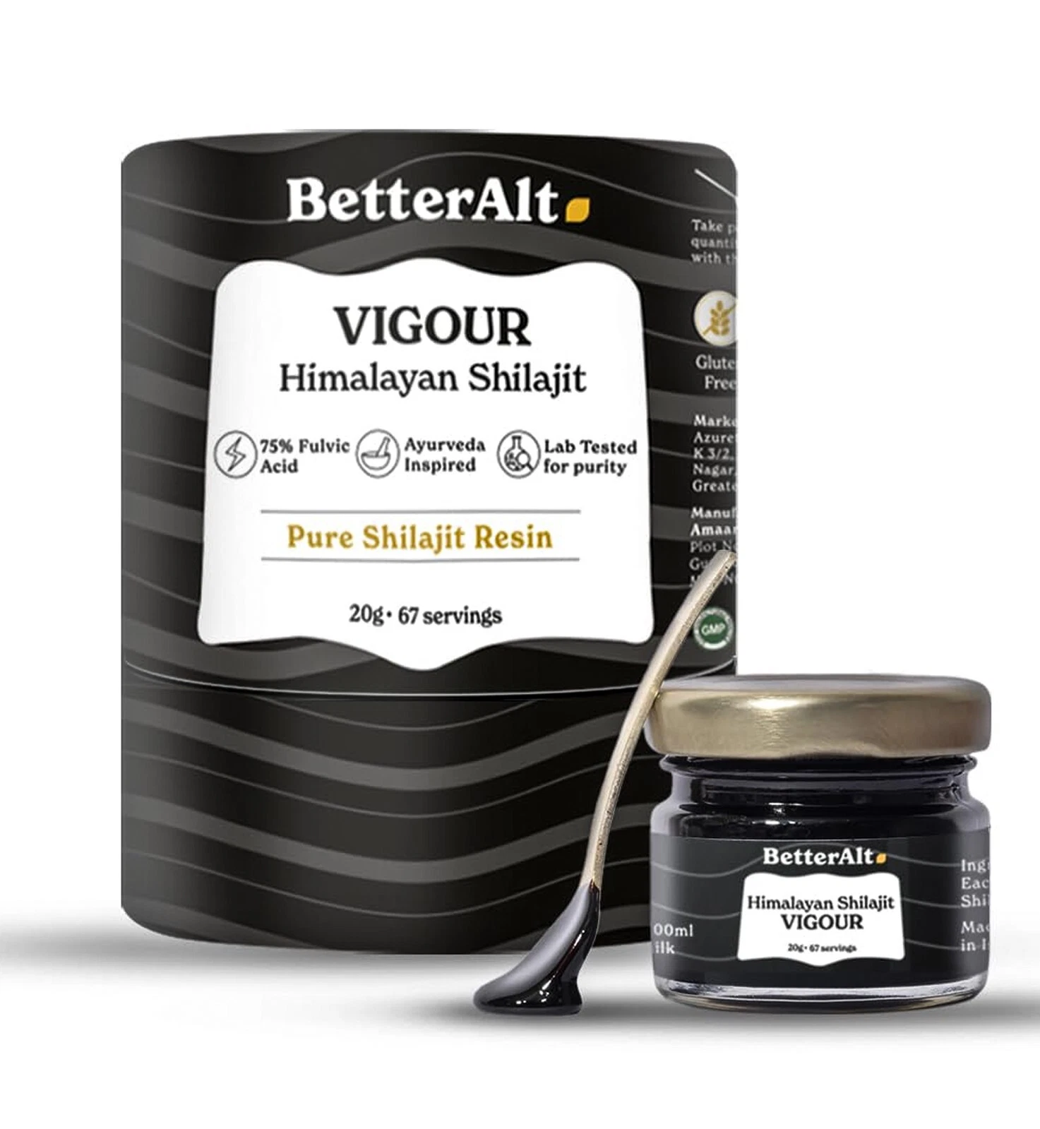 BETTERALT VIGOUR HIMALAYAN SHILAJIT 20G
