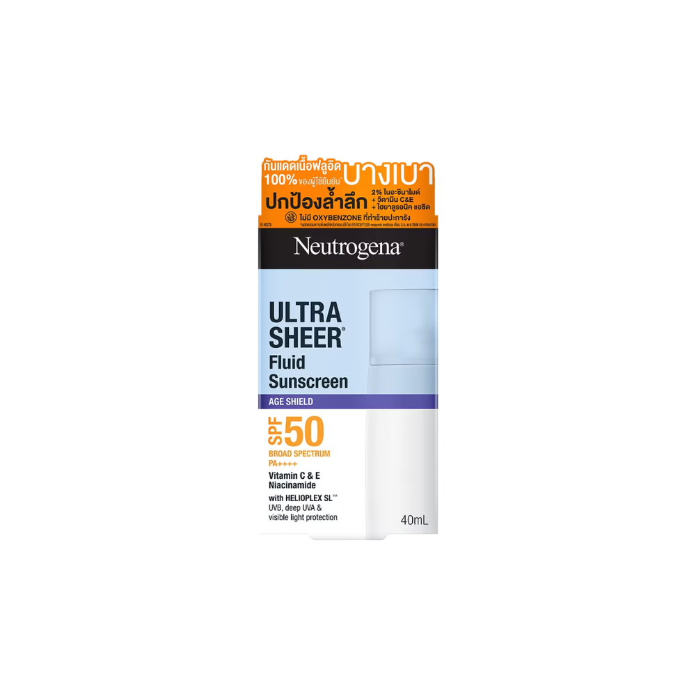 NEUTROGENA ULTRA SHEER FLUID SUNSCREEN SPF 50