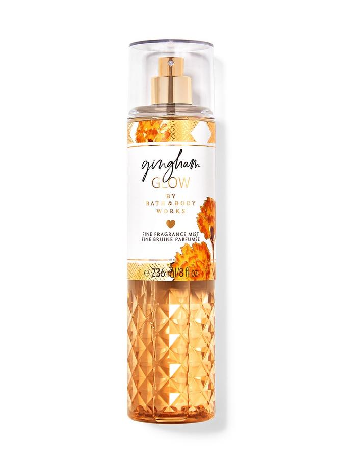 BATH & BODY GINGHAM GLOW FRAGRANCE MIST 236ML