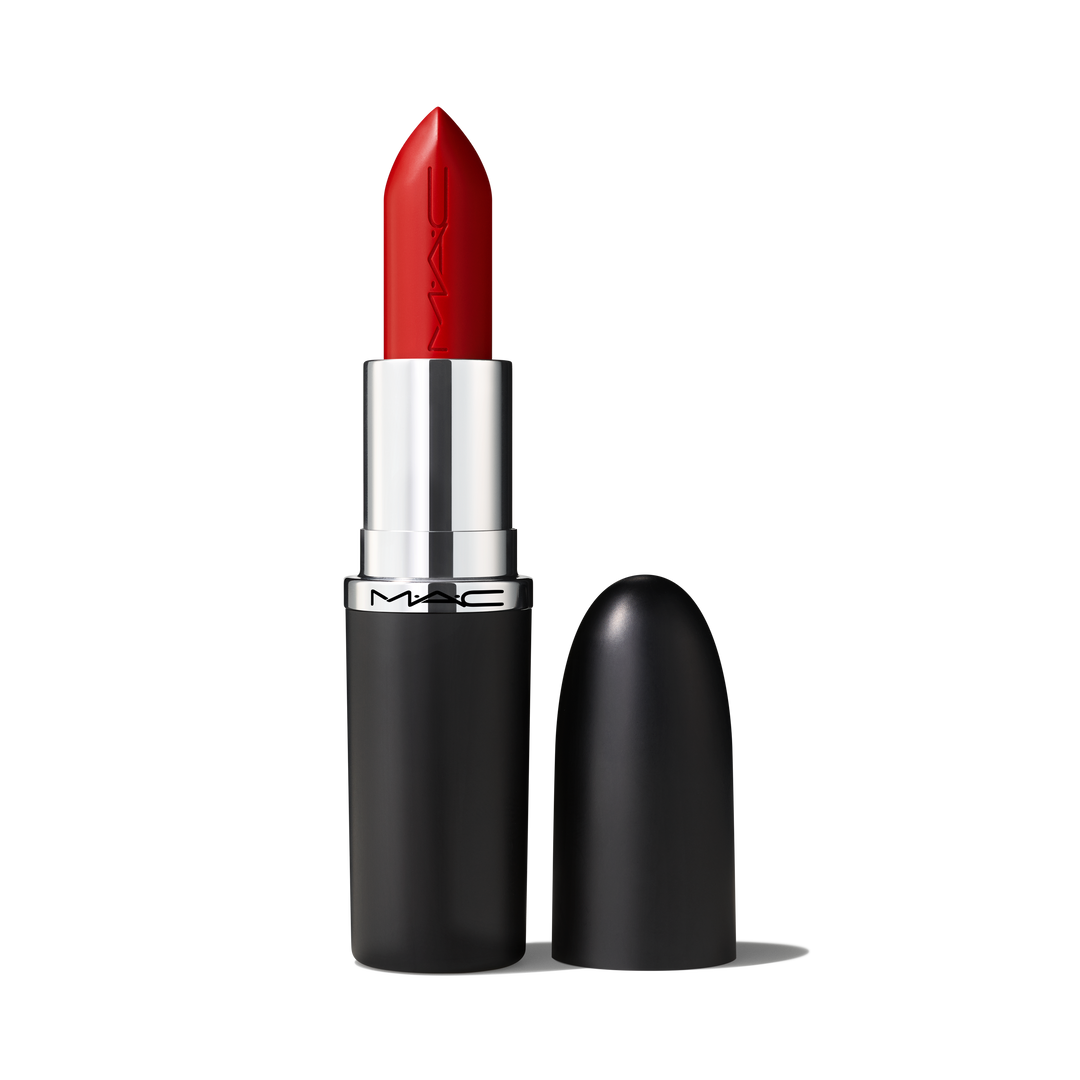 MAC XIMAL SLEEK SATIN LIPSTICK 3.50GM 813 LEFT ON RED
