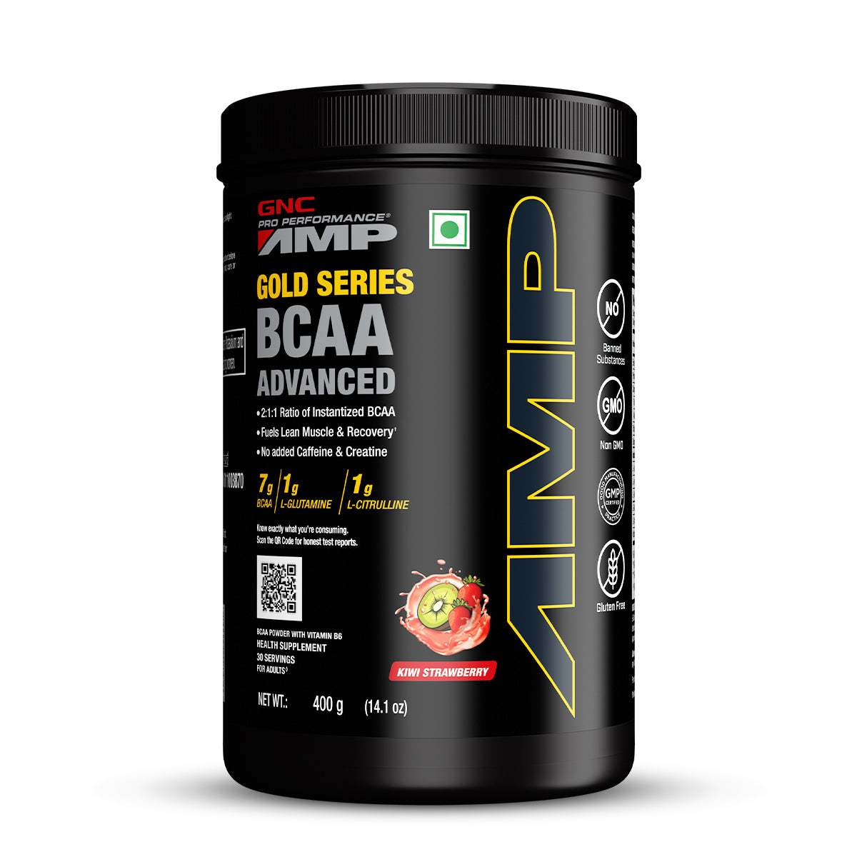 GNC AMP GOLD SERIES BCAA ADVANCED - KIWI STRAWBERRY / TANGY ORANGE