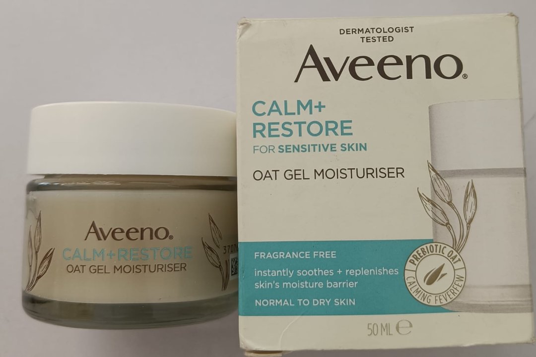 AVEENO CALM+RESTORE OAT GEL MOISTURISER 50ML