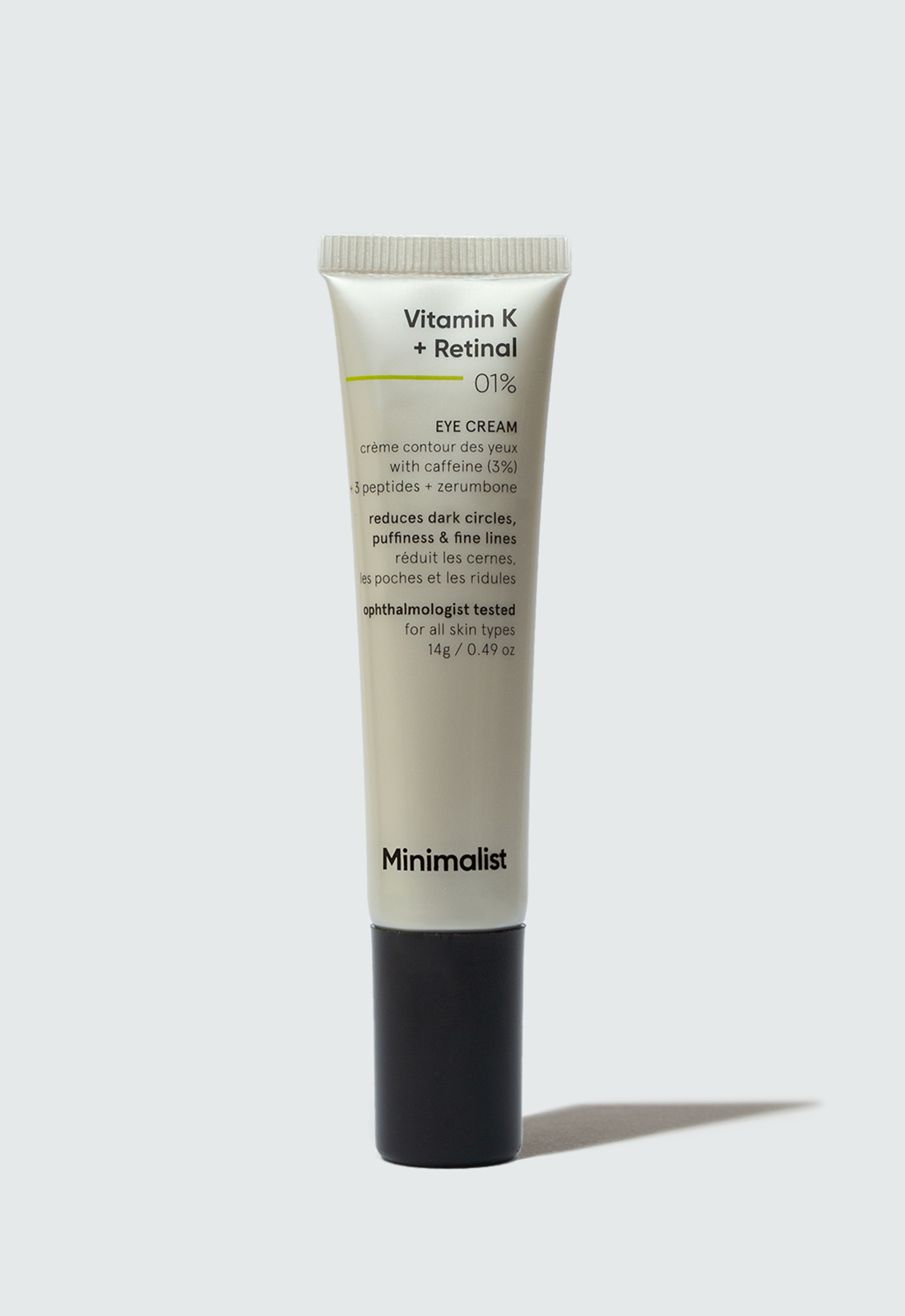 MINIMALIST VITAMIN K+RETINOL 01% EYE CREAM 14GM