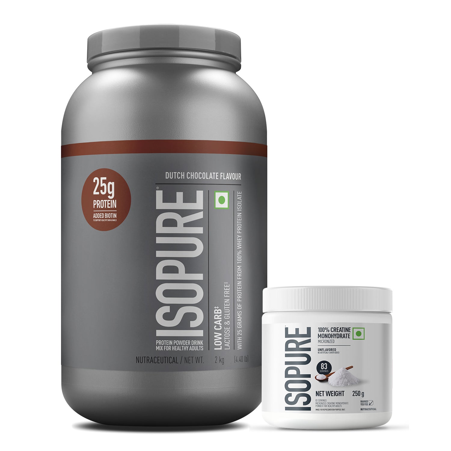 ISOPURE PROTEIN POWDER DUTCH CHOCOLATE FLAVOUR 2KG