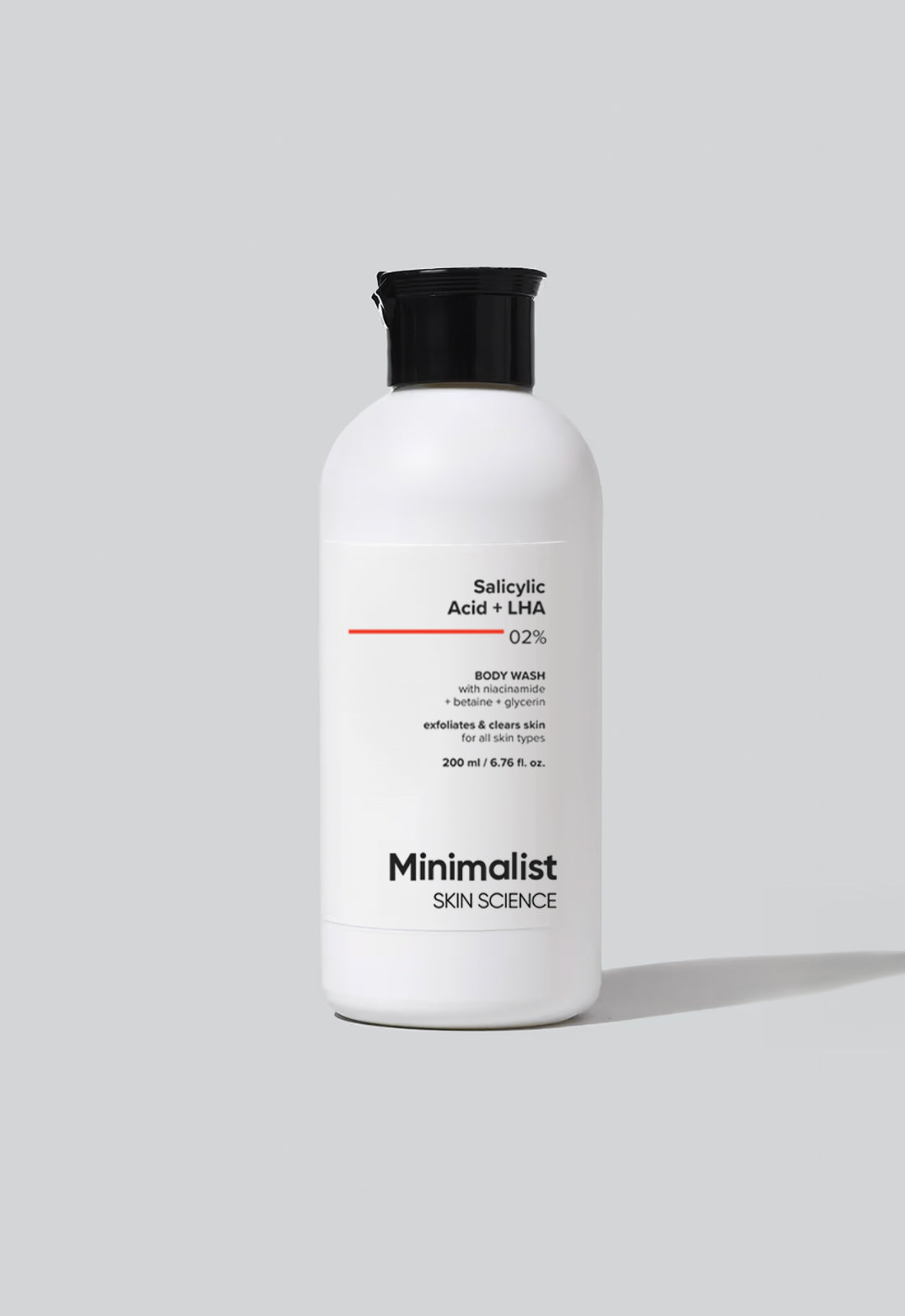 MINIMALIST SALICYLIC ACID+LHA 02%BODY WASH 200ML
