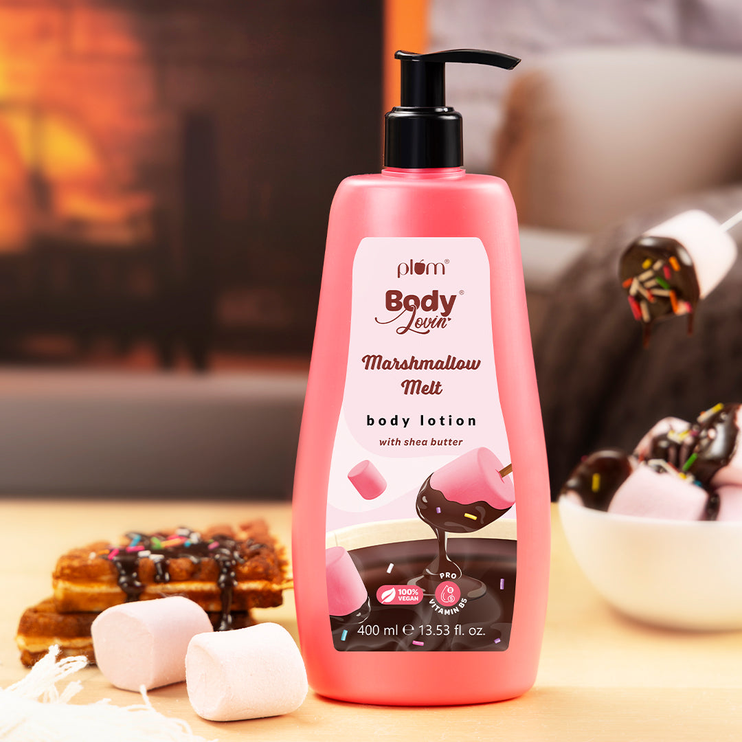 PLUM MARSHMALLOW MELT BODY LOTION 400ML